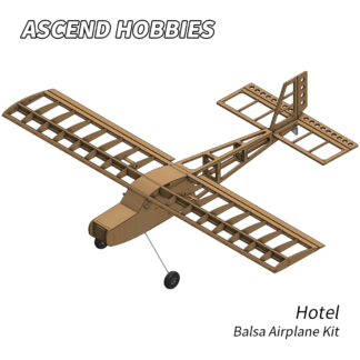 Hotel – Radio Control Trainer Balsa Airplane Kit