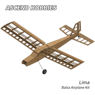 Lima – Radio Control Trainer Balsa Airplane Kit